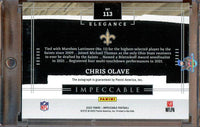 2022 Panini Impeccable Chris Olave Rookie Auto Silver Troy Ounce #113 10 of 10 UG from MaxWaxPax