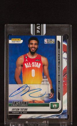 2022 Panini Instant Jayson Tatum Auto #181 3 of 10 UG