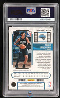 2022 Paolo Banchero PSA 9 10 Contenders Optic Rookie Ticket Auto Blue Prizm 45/49