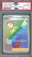 2022 Pokemon SWSH FA Cyllene Astral Radiance - Secret #201 PSA 10 65175111