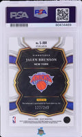 2022 Select Jalen Brunson Signature #SJBR /249 PSA 10