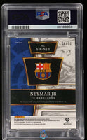 2022 Select La Liga Neymar Jr Select Swatches Gold /10 PSA 9