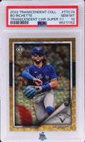 2022 Topps Transcendent Chrome Superfractor Bo Bichette #TTC74 1 of 1 PSA 10 96217152