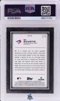 2022 Bo Bichette PSA 10 Topps Transcendent Chrome Super #TTC74 /1