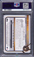 2022 Jackson Chourio PSA 10 10 Bowman Chrome MB Rookie Auto Orange Ref 23/25