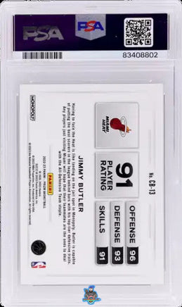 2022 Jimmy Butler PSA 10 Monopoly Color Blast #CB13