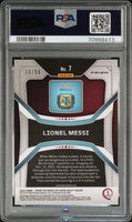 2022 Lionel Messi PSA 10 Prizm WC Red Breakaway #7 33/99