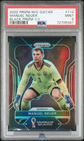 2022 Manuel Neuer PSA 9 Prizm WC Black Prizm #114 1/1