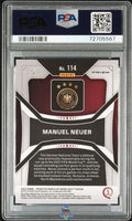 2022 Manuel Neuer PSA 9 Prizm WC Black Prizm #114 1/1