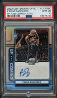 2022 Paolo Banchero PSA 10 Contenders Optic Up and Coming Rookie Auto 2/75