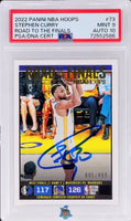 2022 Stephen Curry PSA 9 10 Hoops Road to the Finals #73 5/499