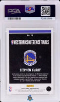 2022 Stephen Curry PSA 9 10 Hoops Road to the Finals #73 5/499