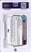 2022 Victor Wembanyama PSA 10 Bowman University Prospect Auto #101