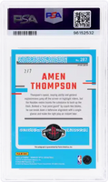 2023 Amen Thompson PSA 10 Donruss Optic Auto Premium Box Set Gold #287 /7