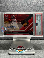 2023 Caleb Williams PSA 9 Bowman U Now Relics Auto Red #10ARFC /10