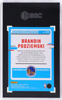 2023 Brandon Podziemski SGC 9.5 Donruss Holo Gold Laser #249 /10