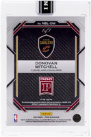 2023 Donovan Mitchell Raw Prizm Blockchain Logoman #NBLDM /1