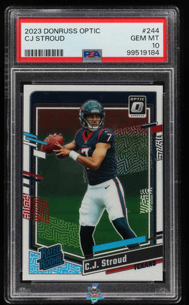 2023 Donruss Optic CJ Stroud #244 PSA 10