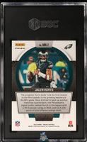 2023 Jalen Hurts SGC 10 Mosaic Men of Mastery Black Prizm #MM2 /1