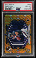 2023 CJ Stroud PSA 10 Mosaic NFL Debut Gold Wave #ND3 /17