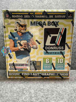 2023 Panini Donruss Football Factory Sealed Mega Box