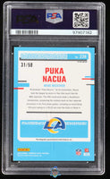 2023 Puka Nacua PSA 10 Donruss Optic Auto Pink Velocity #238 /50