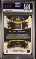 2023 Victor Wembanyama PSA 10 Select Mezzanine Blue Flash #311 /99