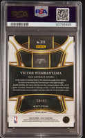 2023 Victor Wembanyama PSA 10 Select Mezzanine Purple Cracked Ice #311 /99