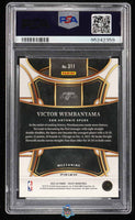 2023 Panini Select Mezzanine Level Zebra Prizm Victor Wembanyama #311 PSA 10 95242359