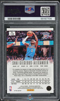 2023 Shai Gilgeous SGA PSA 10 Prizm Deca Black Gold Shimmer FOTL #110 /8