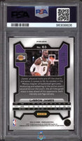 2023 LeBron James PSA 10 Prizm Cherry Blossom Choice #63 /20