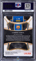 2023 Select La Liga Lamine Yamal Gold Wave #136 6/10 PSA 10