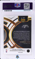 2023 Victor Wembanyama PSA 10 Select Premier Level Orange Tectonic #121