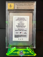 2023 Topps Chrome Update Gunnar Henderson Black Printing Plate Auto #AC-GH 1 of 1 BGS 7 Auto 10 0016646832