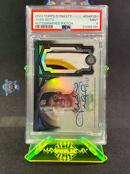 2023 Juan Soto PSA 9 Topps Dynasty Patch Auto #DAPJS1 5/10