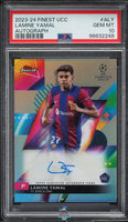 2023 Topps Finest UCC Lamine Yamal Auto #ALY PSA 10