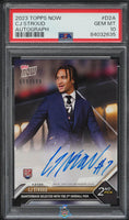 2023 CJ Stroud PSA 10 Topps Now Rookie Auto #D2A /199