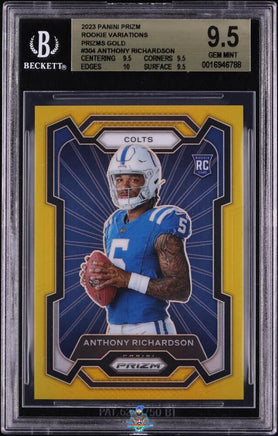 2023 Anthony Richardson BGS 9.5 Prizm Rookie Gold Prizm #304 10/10