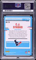 2023 CJ Stroud PSA 10 Donruss Optic Bronze Mojo #244 6/35