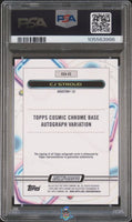 2023 CJ Stroud PSA 10 Topps Composite Rookie Cosmic Comp Gold Auto #CCACS 26/50