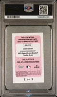 2023 Corbin Carroll PSA Authentic Topps Chrome Rookie Auto Printing Plate 1/1