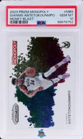 2023 Giannis Antetokounmpo PSA 10 Monopoly Money Blast #MB5