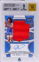 2023 Jalen Williams BGS 9 10 Crown Royale Silhouettes Material Auto #SLJLN 18/99