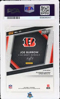 2023 Joe Burrow PSA 9 9 NSCC VIP Gold Auto Gold Vinyl #11 1/1