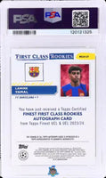 2023 Lamine Yamal PSA 10 Topps Finest UCC First Class Rookie Auto #RCALY