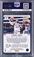 2023 LeBron James PSA 10 Prizm Deca Black Gold Shimmer FOTL #145 2/8