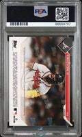 2023 Ronald Acuna Jr. PSA 10 Topps Now Autograph Red #791D 3/10