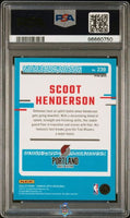 2023 Scoot Henderson PSA 10 Donruss Optic White Sparkle #239