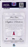 2023 Shohei Ohtani PSA 10 Topps Chrome Sapphire Selections Orange #SS22 19/25