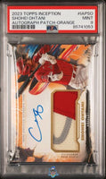 2023 Shohei Ohtani PSA 9 Topps Incept Auto Player Worn Patch Orange #IAPSO 4/10